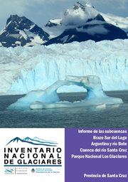 Informe Subcuencas Brazo Sur del Lago Argentino y río Bote