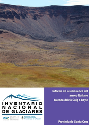 Informe subcuenca del arroyo del Italiano